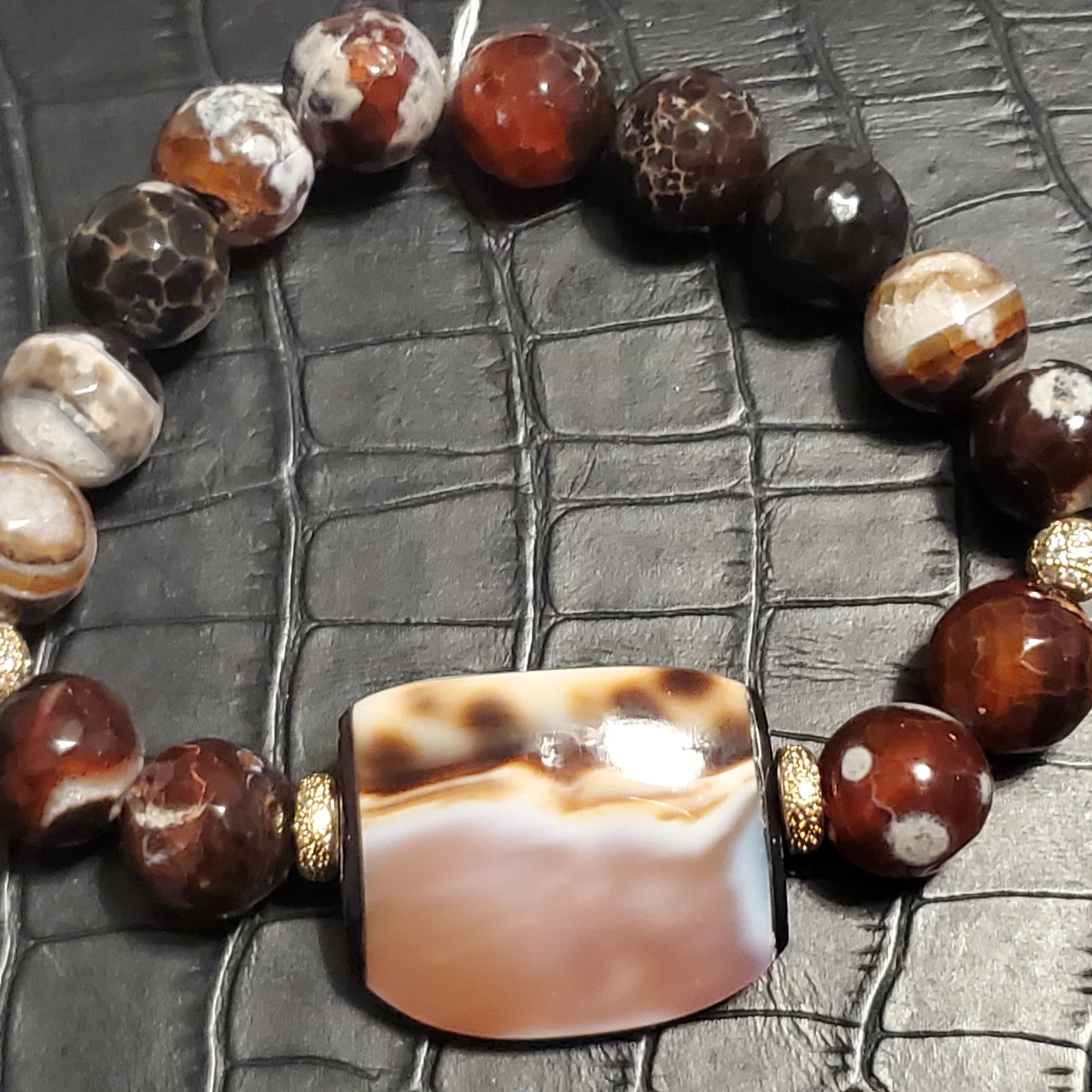 Brown Fire Agate