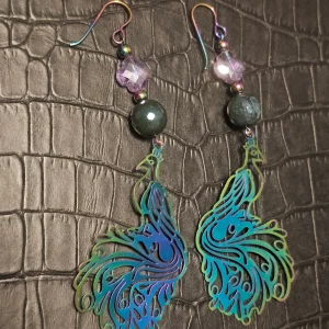 Peacock 🦚 Earrings
